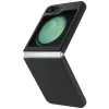 Samsung Galaxy Z Flip5 SM-F731B, Műanyag hátlap védőtok, közepesen ütésálló, ultravékony, Aramid bevonat, karbon minta, Spigen Airskin Pro, fekete