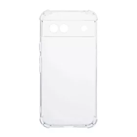   Google Pixel 8a, Szilikon tok, közepesen ütésálló, légpárnás sarok, átlátszó