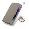 Apple iPhone 16, Oldalra nyíló tok, stand, közepesen ütésálló, Magsafe kompatibilis, Dux Ducis Skin Pro Magsafe, fekete