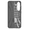 Samsung Galaxy S25 SM-S931, Szilikon tok, Spigen Liquid Air, háromszög minta, szürke