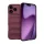 Apple iPhone 17 Pro, Szilikon tok, közepesen ütésálló, 3D minta, bordó