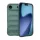 Apple iPhone Air (2025), Szilikon tok, közepesen ütésálló, 3D minta, sötétzöld