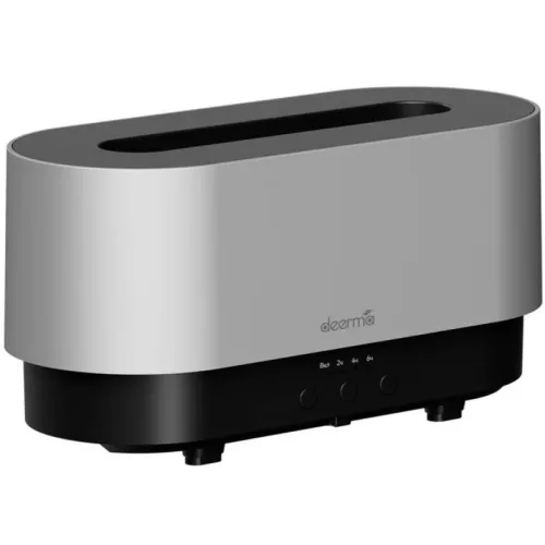 Párásító, aromaterápiás diffúzor, 300 ml-es tartály, időzítővel, világítással, Deerma DEM-PX310W, ezüst