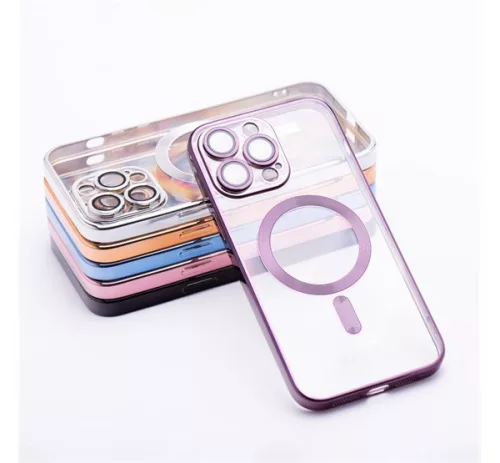 Electro Mag Apple iPhone 16 MagSafe kompatibilis hátlap tok, lila