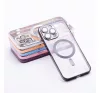 Electro Mag Apple iPhone 16 Plus MagSafe kompatibilis hátlap tok, fekete
