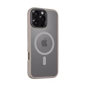   Tactical MagForce Hyperstealth Apple iPhone 16 Pro Max MagSafe hátlap tok, áttetsző/világosszürke