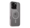 Tactical MagForce Hyperstealth Apple iPhone 16 Pro MagSafe hátlap tok, áttetsző/világosszürke