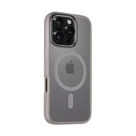   Tactical MagForce Hyperstealth Apple iPhone 16 Pro MagSafe hátlap tok, áttetsző/világosszürke