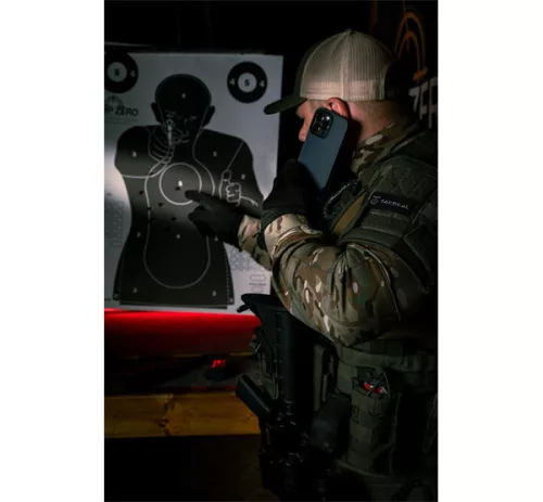 Tactical MagForce Hyperstealth Apple iPhone 16 Pro MagSafe hátlap tok, áttetsző/világosszürke
