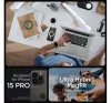Spigen Ultra Hybrid MagFit Apple iPhone 16 Pro tok, MagSafe, Frost Clear, átlátszó