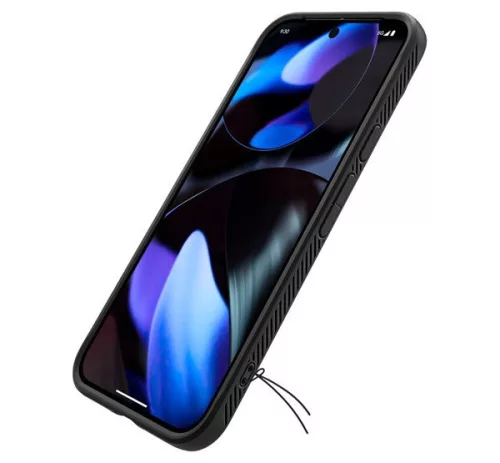 Spigen Rugged Armor Google Pixel 9 Pro / Pixel 9 tok, Matte Black, fekete
