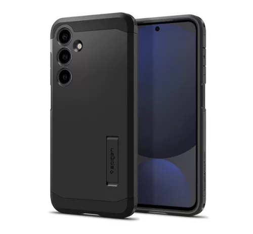 Spigen Tough Armor MagFit Samsung Galaxy S24 FE tok, MagSafe, Black, fekete
