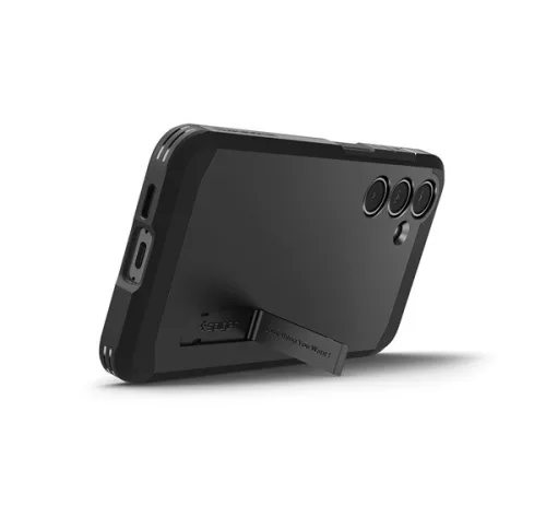 Spigen Tough Armor MagFit Samsung Galaxy S24 FE tok, MagSafe, Black, fekete