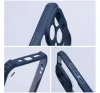 iPhone 16 Plus ütésálló tok erősített peremmel, tengerészkék