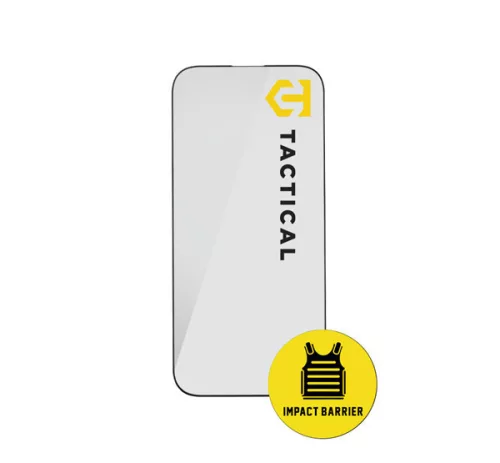 Tactical Impact Barrier Apple iPhone 16 Pro Max / 17 Pro Max tempered glass kijelzővédő fólia felhelyező kerettel