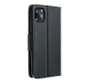 Fancy Motorola Moto G75 flip tok, fekete