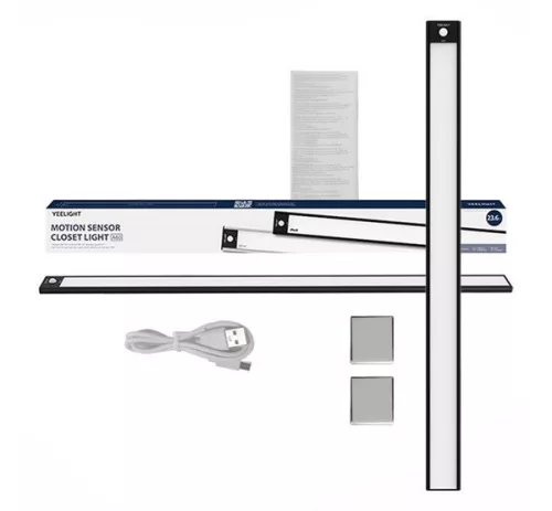 Yeelight bútorvilágítás mozgásérzékelővel, 2700k, 60cm, fekete