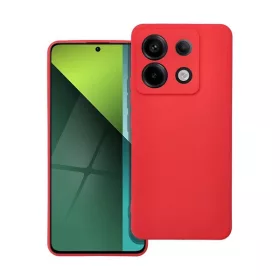 Forcell Soft Xiaomi Redmi Note 13 Pro 5G szilikon tok, piros