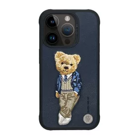   Zuck Bear London Classic iPhone 15 Pro hátlap tok, kötöttpulóver