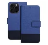 Gomma Xiaomi Redmi 14C flip/oldalra nyíló tok kártyatartó résszel, kék