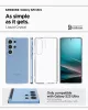Spigen Ultra Hybrid Samsung Galaxy S25+ tok, Crystal Clear, átlátszó