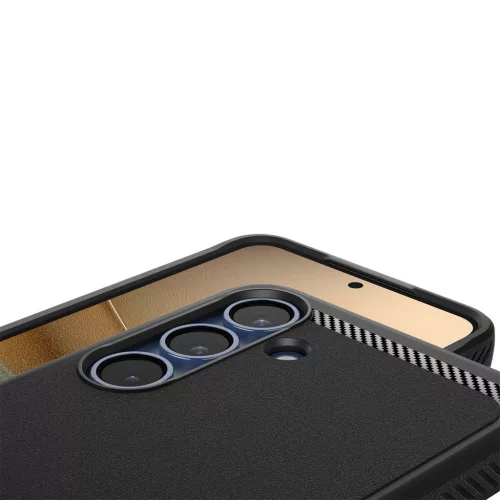 Spigen Rugged Armor MagFit Samsung Galaxy S25+ tok, Matte Black, fekete