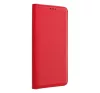 Magnet Samsung Galaxy S25 mágneses flip tok, piros