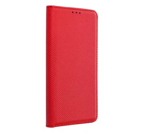 Magnet Samsung Galaxy S25 mágneses flip tok, piros