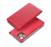 Magnet Samsung Galaxy S25 mágneses flip tok, piros