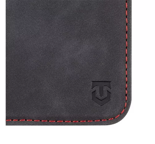 Tactical Xproof Samsung Galaxy S25 Ultra flip/oldalra nyíló tok, fekete