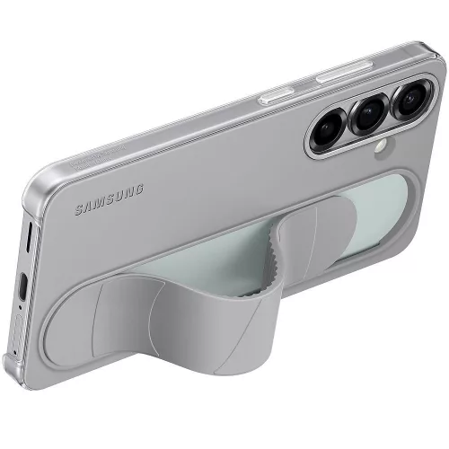 Samsung Galaxy S25 Standing Grip gyári tok, szürke