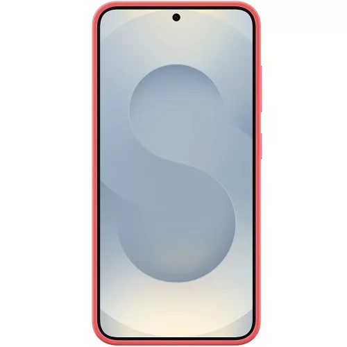 Samsung Galaxy S25+ Silicone Cover, gyári szilikon tok, piros