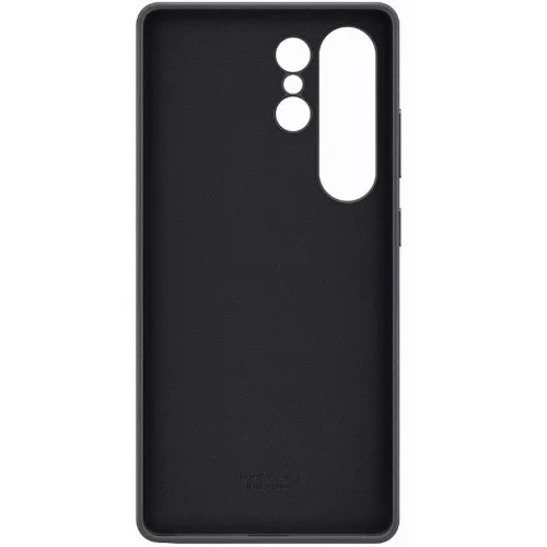 Samsung Galaxy S25 Ultra vegán gyári bőrtok, fekete