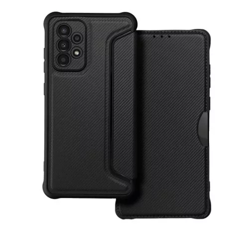 Razor book Apple iPhone 17e / iPhone 16e flip tok, fekete
