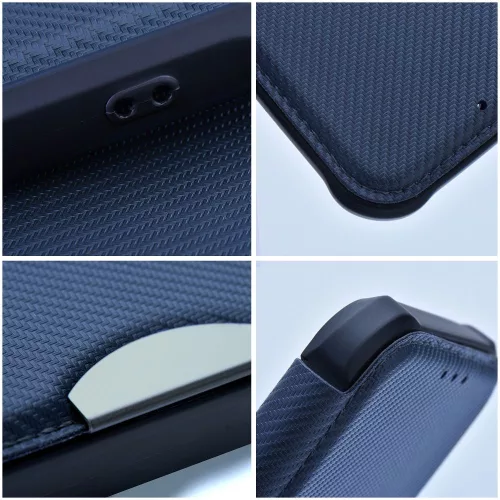 Razor book Apple iPhone 17e / iPhone 16e flip tok, kék