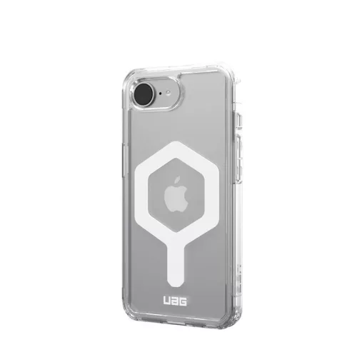 UAG Plyo MagSafe Apple iPhone 17e / iPhone 16e hátlap tok, átlátszó/fehér