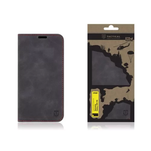 Tactical Xproof Samsung Galaxy A26 flip/oldalra nyíló tok, fekete