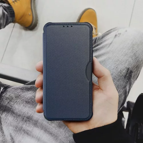 Razor book Samsung Galaxy A26 flip tok, kék