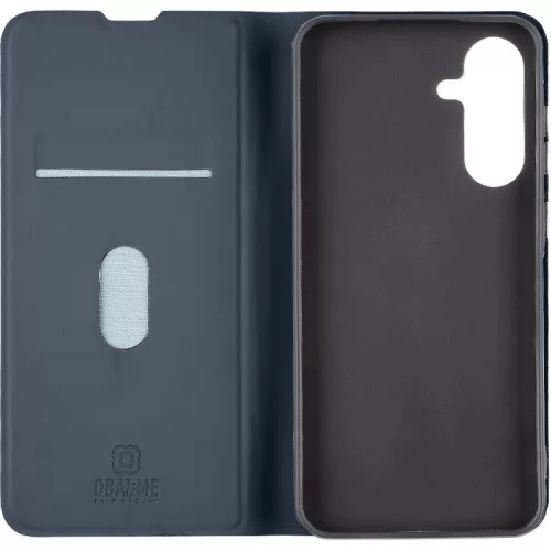 OBAL:ME SmoothTouch Samsung Galaxy A36 mágneses flip tok, sötétkék