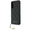 Guess 4G Charms Collection Samsung Galaxy A56 kemény hátlap tok, fekete