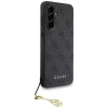 Guess 4G Charms Collection Samsung Galaxy A56 kemény hátlap tok, fekete