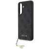 Guess 4G Charms Collection Samsung Galaxy A56 kemény hátlap tok, fekete