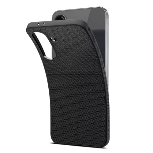 Spigen Liquid Air Samsung Galaxy A56 tok, Matte Black, fekete