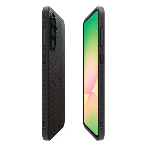 Spigen Liquid Air Samsung Galaxy A56 tok, Matte Black, fekete