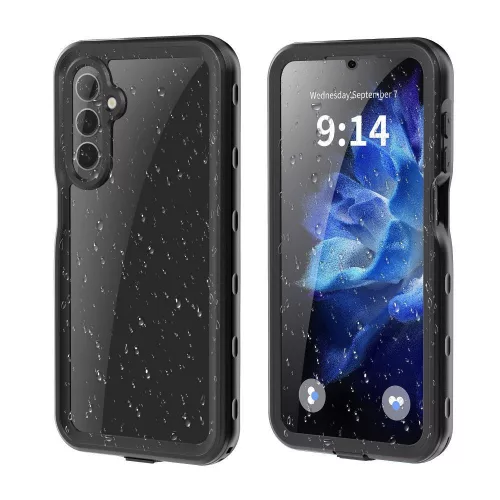 Shellbox Samsung Galaxy A16 vízálló tok, fekete
