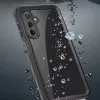 Shellbox Samsung Galaxy A16 vízálló tok, fekete