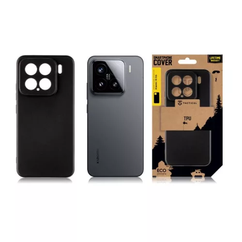Tactical TPU Xiaomi 15 hátlap tok, fekete
