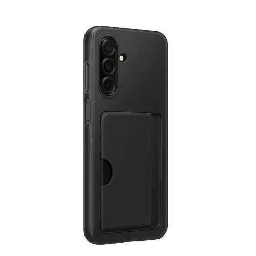 Samsung Clear Cover Galaxy A26 5G gyári hátlap tok, fekete
