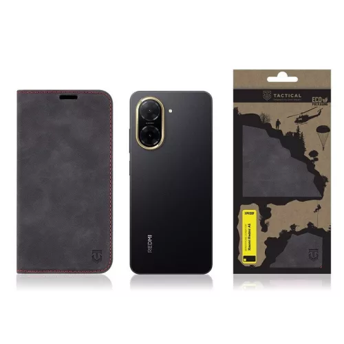 Tactical Xproof Xiaomi Redmi A5 flip/oldalra nyíló tok, fekete