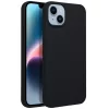 Matt szilikon Motorola Moto G75 tok, fekete